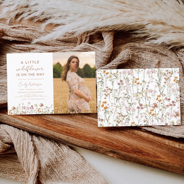 Invitación Un pequeño jardín de fotos de flores silvestres en (Subido por el creador)