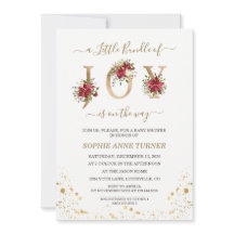 Un Pequeño Montón De Joy Poinsettia Gold Baby Show