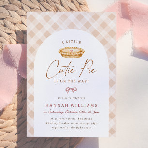 Invitación Un pequeño pastelito de cumpleaños para el Día de 
