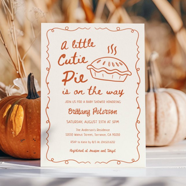 Invitación Un Pequeño Pie Cómplice Está En Camino De Pie Baby (Subido por el creador)