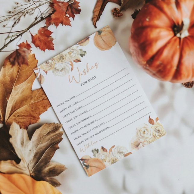 Invitación Un Pequeño Ropa De Calabaza Baby Shower Quiere Una (Subido por el creador)