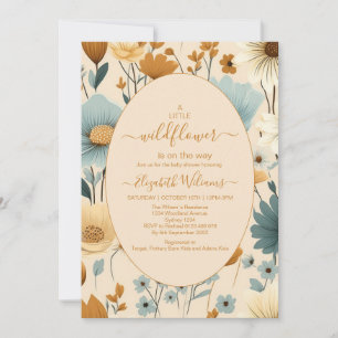 Invitación Un pequeño tema de naturaleza del Boho de Flores S