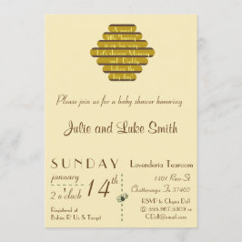 Invitación Un pequeño y dulce hambriento