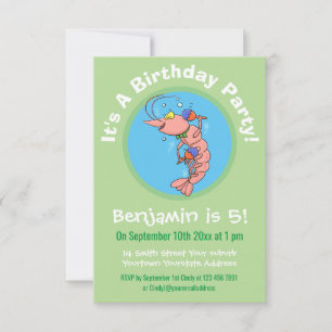 Invitación Un personalizado alegre y amable rezando con marac