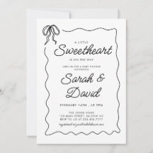 Un poco de amor Valentine inunda Baby Shower