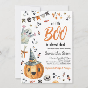 Invitación Un poco de Baby Shower