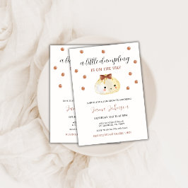 Invitación Un poco de Baby Shower inmutable y neutral de géne