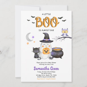 Invitación Un poco de Baby Shower neutral en cuanto a género