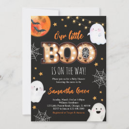 Invitación Un poco de Baby Shower neutral en cuanto a género