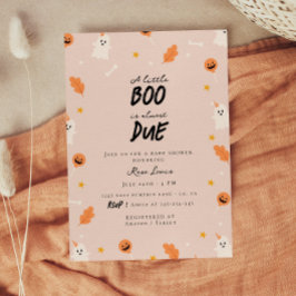 Invitación Un poco de boom casi se debe a la ducha de bebé