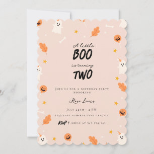 Invitación Un poco de boom cumple dos años