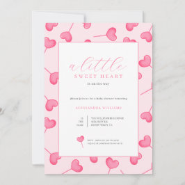 Invitación Un poco de cariño en Baby Shower