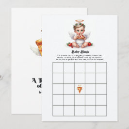 Invitación Un Poco de Cielo Juego de Bingo para la Fiesta de 