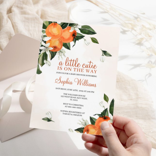 Invitación Un Poco De Cita Está En Camino De Baby Shower (Subido por el creador)