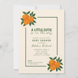 Invitación Un poco de corbata en el camino a Baby Shower