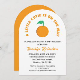 Invitación Un poco de diferencia de género neutro en Baby Sho