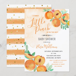 Invitación Un poco de dulzura está en camino a Baby Shower