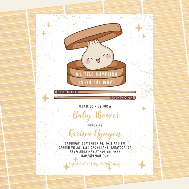 Invitación Un poco de instigadora a Baby Shower (Subido por el creador)
