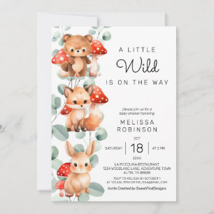 Invitación Un poco de Wild está en camino