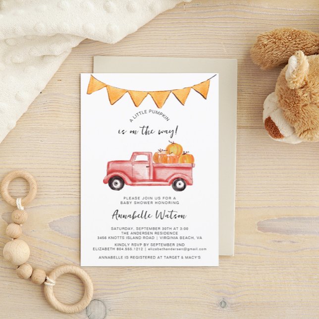Invitación Un poco de zapatilla Rusa Cae Baby Shower (Subido por el creador)
