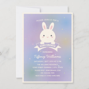 Invitación Un poco elegante y elegante Baby Shower neutral de