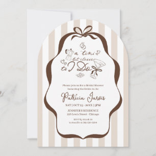 Invitación Un poco más cerca de 'I Do' Espresso Martini Códig