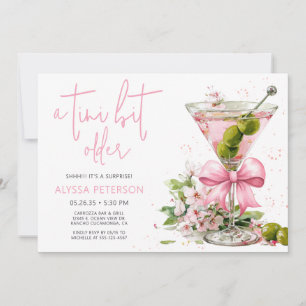 Invitación Un poco más vieja sorpresa de cumpleaños con guión