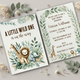 Invitación Un poco salvaje