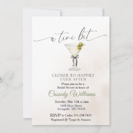 Invitación Un poquito más cerca de felices para siempre