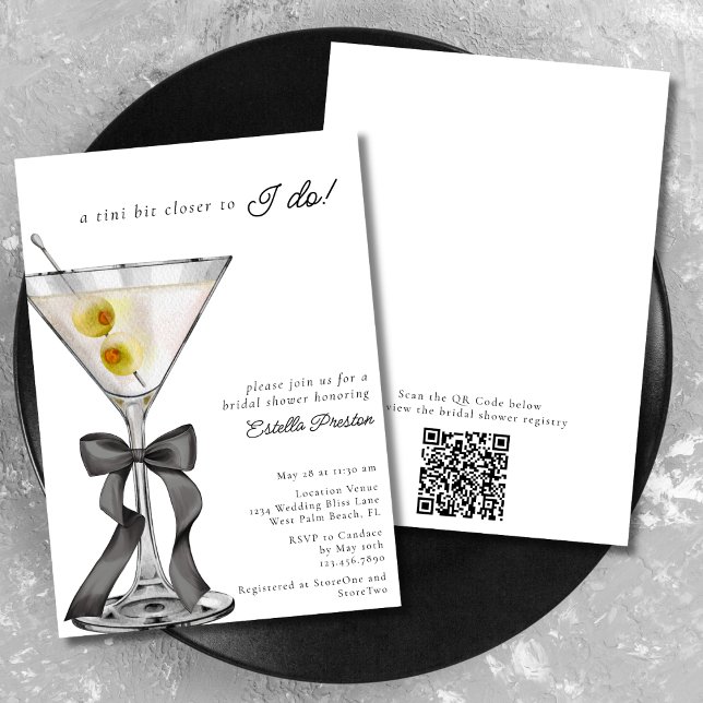 Invitación Un poquito más cerca del código QR de la ducha de  (Subido por el creador)