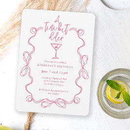 Invitación Un poquito más viejo Fiesta de cumpleaños de la fr