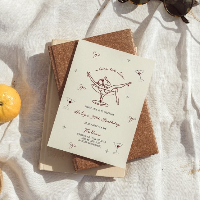 Invitación Un poquito más viejo y extravagante marrón de mano (Subido por el creador)