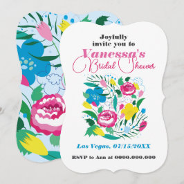 Invitación Un ramo brillante.