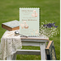 Un Silly Goose está casi suelto Fiesta de Bebé ver