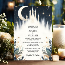 Un sueño mágico de bruja Boda de la luna de estrel