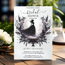 Invitación Un sueño mágico, duchas de novias mágicas estrella