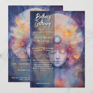 Invitación Un Sueño Tranquilo   Diseño Visionario