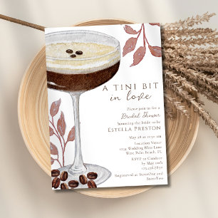 Invitación Un Tini Amoroso Brunch de Shower Nupcial con Marti