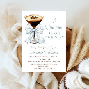 Invitación Un Tini En Camino Espresso Martini