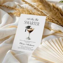 Invitación Un Tini Poco Más Inteligente Espresso Martini Grad