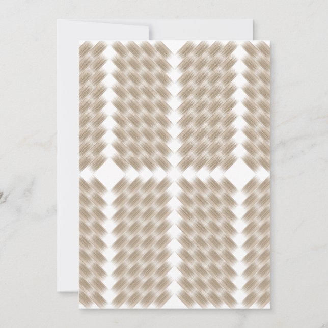 Invitación Un triángulo blanco, equilátero, centrado en un pl (Anverso)