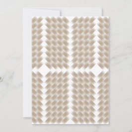 Invitación Un triángulo blanco, equilátero, centrado en un pl