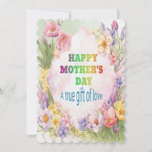 Invitación Un verdadero regalo de amor