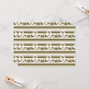 Invitación Una alfombra de colores intensos presenta un geome