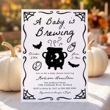 Una Bebé se Está Gestando Fiesta de Bebé de Hallow