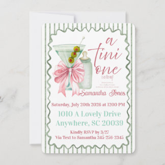 Invitación Una Bebé Tini