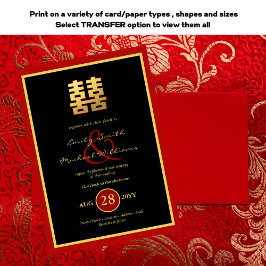 Invitación Una boda fotográfica china invita a Ampersand