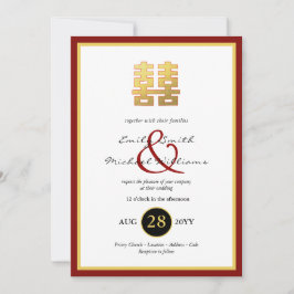 Invitación Una boda fotográfica china invita a Ampersand