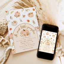 Una calabaza dulce está en camino a la ducha de be