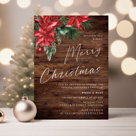 Invitación Una celebración muy feliz de los Fiestas navideños